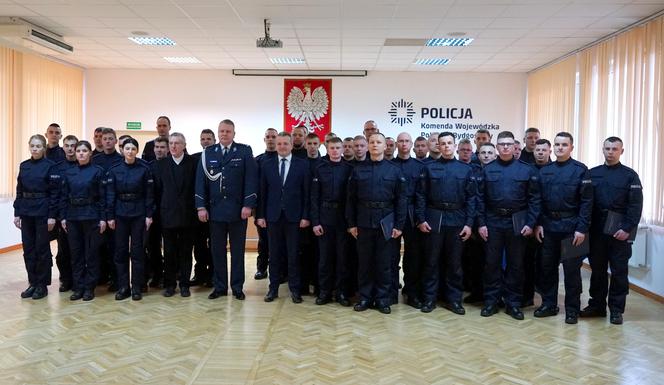 Ślubowanie policjantów w Bydgoszczy