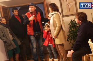 Ranczo 10 sezon. Wojciech Adamczyk, Lucy (Ilona Ostrowska), Kusy (Paweł Królikowski), Kinga (Agnieszka Pawełkiewicz), Kuba (Mikołaj Krawczyk)