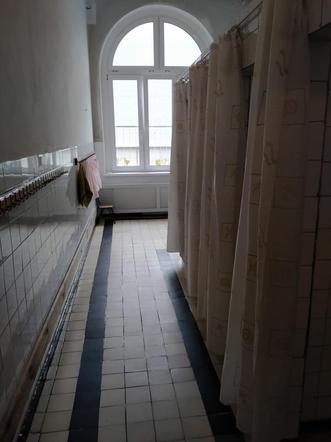 Łazienka w przedszkolu Mały Kolejarz
