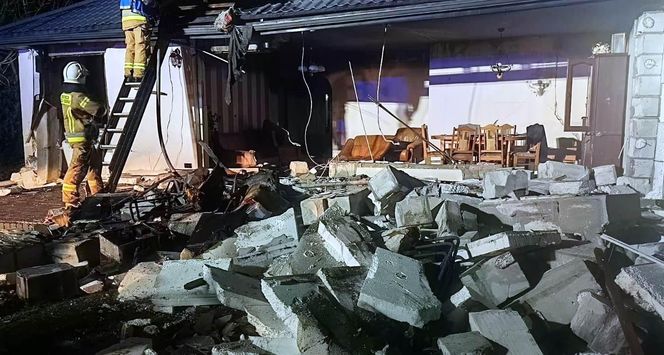 Tragedia na Lubelszczyźnie. Wybuch gazu, a potem pożar. Nie żyje 49-letni mężczyzna
