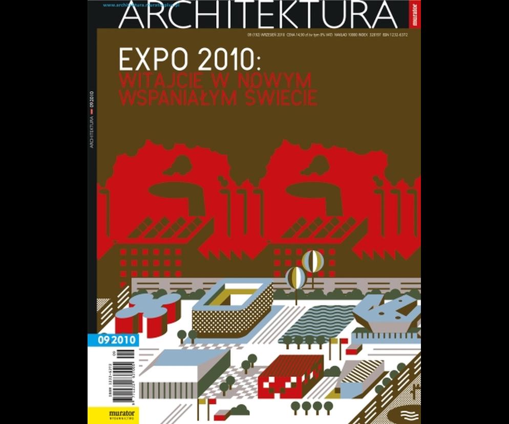 Okładka Miesięcznik Architektura 09/2010