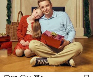 Barwy szczęścia na planie. Marysia (Nina Szumowska), Hubert (Marek Molak)