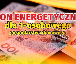 Bon energetyczny dla 1-osobowego gospodarstwa domowego