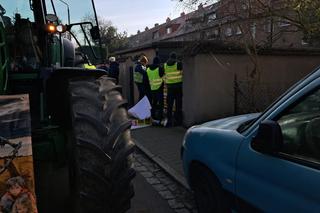 Wielki protest rolników wokół Wrocławia. Protestujący byli u prezydenta Jacka Sutryka   