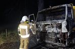 Ciężarówka płonęła jak pochodnia! Droga była zablokowana