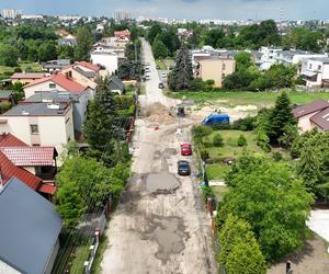 Trwa remont ulicy Wydryńskiej w Kielcach 
