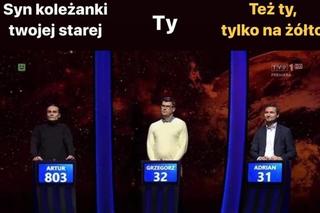 Głośno o Arturze Baranowskim. Najlepsze MEMY z rekordzistą programu Jeden z dziesięciu