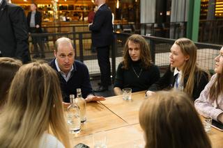 Książę William w hali Koszyki spotkał się z dziećmi z Ukrainy