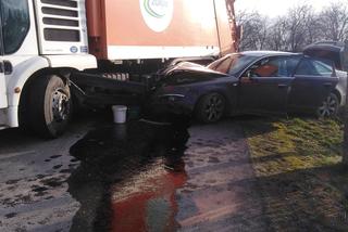 Wypadek na DK 25 w Nowym Dworze! Spore utrudnienia dla kierowców!