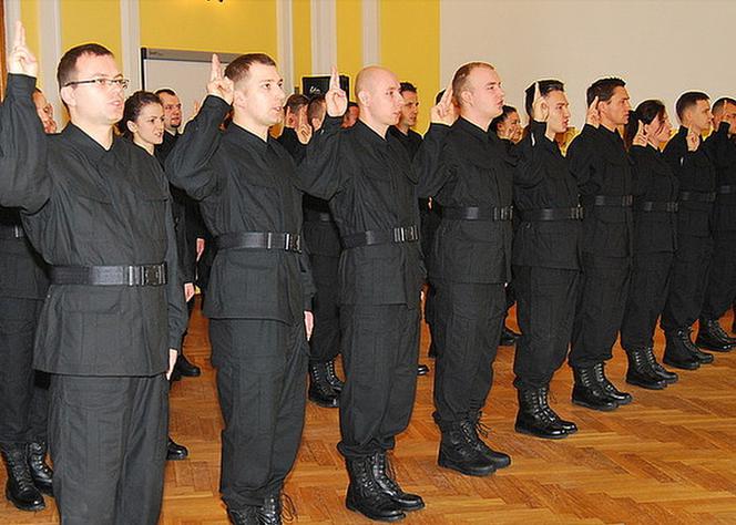 Ślubowanie policjantów