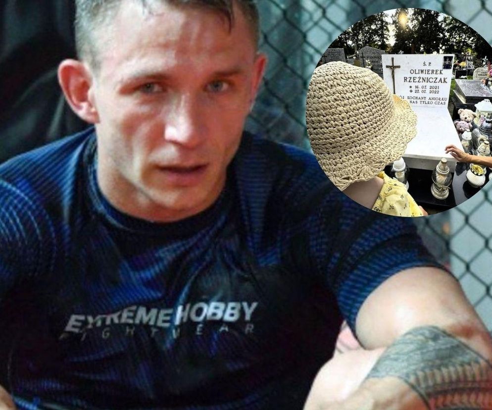 Rzeźniczak w 3. rocznicę śmierci syna zabrał na jego grób córkę