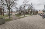 Plac Komuny Paryskiej w Łodzi przed remontem