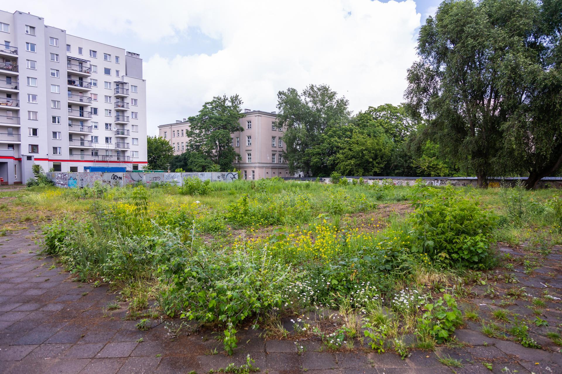 Miejsce po dawnym klubie Fugazi przy ul. Leszno 17 na Woli