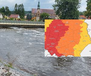 Do regionu świętokrzyskiego zbliżają się potężne opady deszczu