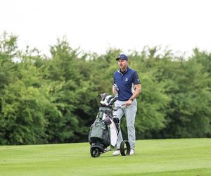 Jerzy Dudek na polu golfowym