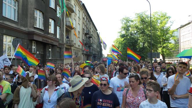 Wielki Marsz Równości przeszedł 18.05.2019 przez Kraków