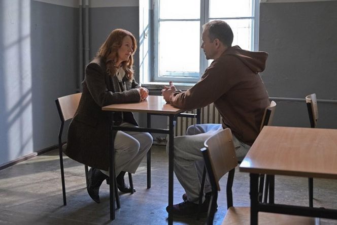 	Pierwsza miłość odc. 4026. Mateusz Stik (Lesław Żurek), Teresa (Ewa Skibińska)