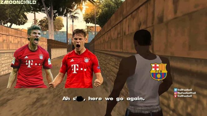 Memy po meczu Bayern Monachium - Barcelona