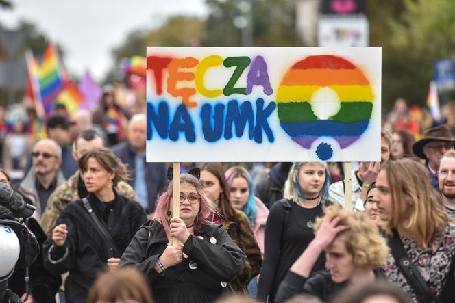 Marsz Równości w Toruniu. Tak wyglądał w przeszłości