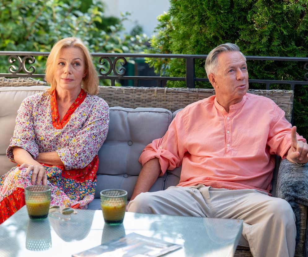 Barwy szczęścia odc. 3126: Henryk (Zbigniew Suszyński), Wanda (Maja Barełkowska)