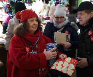 Anna Dymna gra z WOŚP w Krakowie