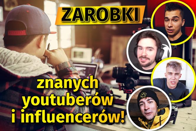 Zarobki polskich youtuberów