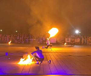 2. Warmiński Festiwal Ognia i Światła w Biskupcu