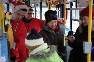 Mikołajkowy trolejbus wyjechał na ulice Lublina