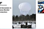 Aerostat RT wraz z platformą bazową