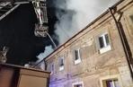 Groźny pożar nieopodal klasztoru w Lubiążu