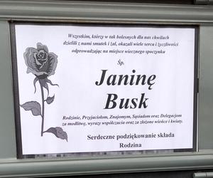 Pogrzeb Janiny Busk