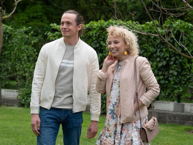 Na wspólnej, odcinek 3325: Beata (Katarzyna Ptasińska), Emil (Piotr Ligienza)