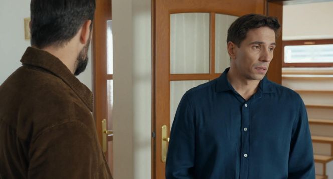 Barwy szczęścia odc. 3179. Marcin Kodur (Oskar Stoczyński), Tomasz (Jakub Sokołowski) 