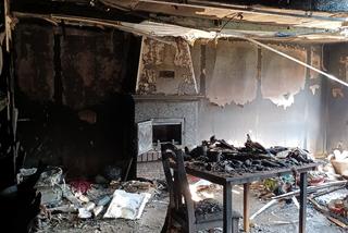 Dubiażyn (woj. podlaskie). Młodzi małżonkowie stracili w pożarze dom podczas pierwszej nocy