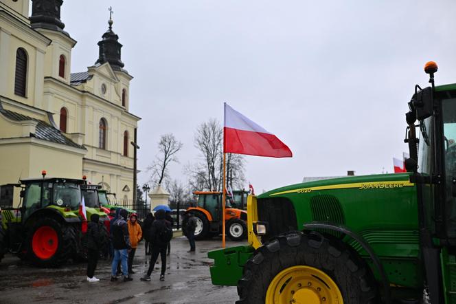 Protest rolników w Zbuczynie