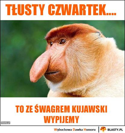 Memy na Tłusty Czwartek 2020. Śmieszne obrazki i gify na Tłusty Czwartek 20 lutego 2020