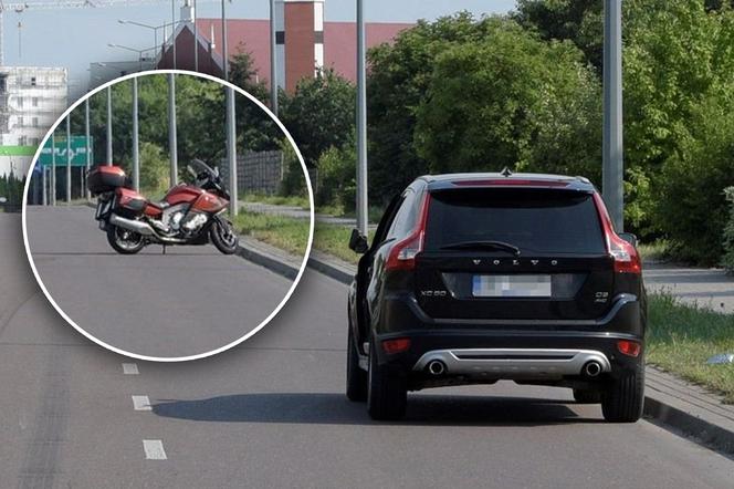 Zderzył się z SUV-em podczas wyprzedzania