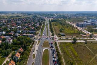 Miasteczko Wilanów w Warszawie. 