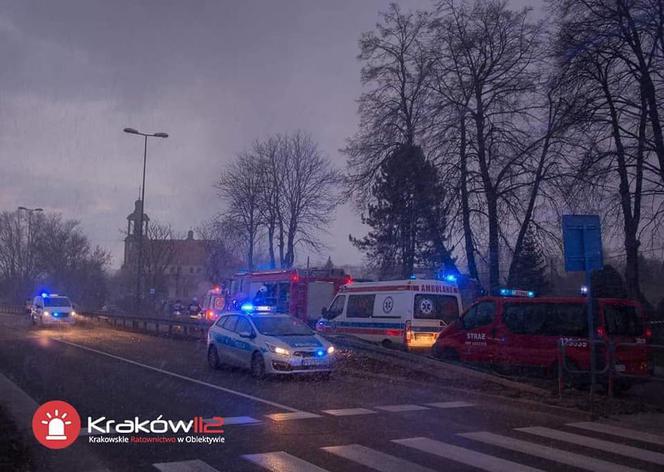 Koszmarny wypadek w Prusach pod Krakowem