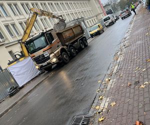 Kraków. Budowa hotelu Nobu