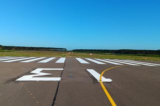 Lotnisko w Goleniowie z nowym oświetleniem