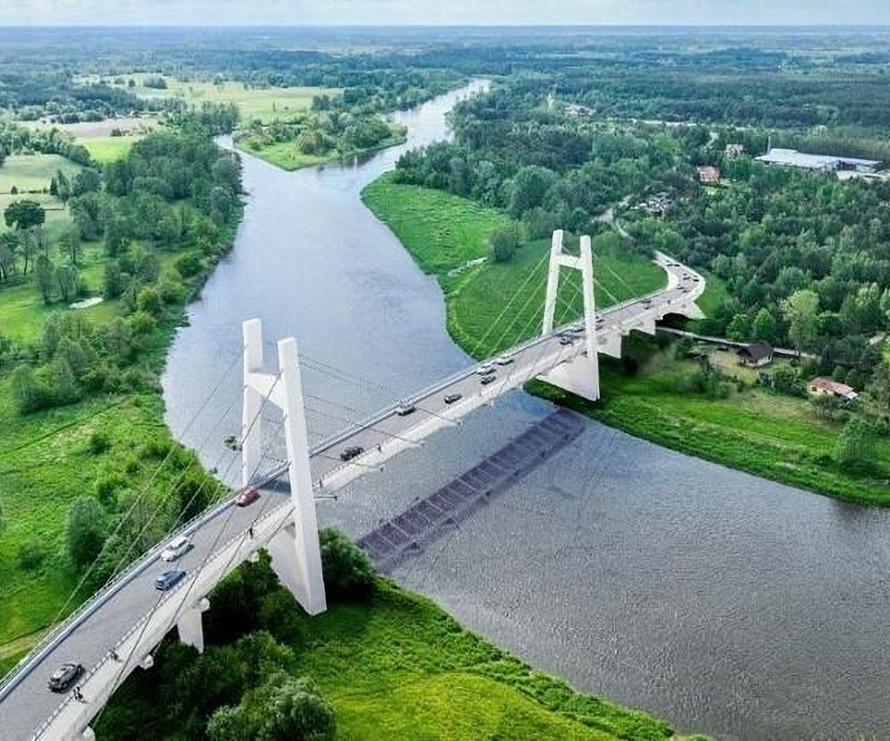 Most nad Narwią (wizualizacja)