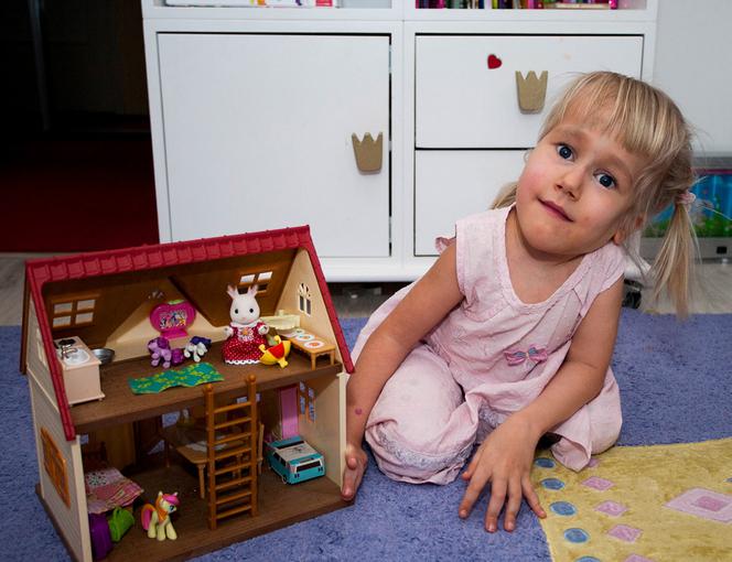 Jagienka nie może oddychać