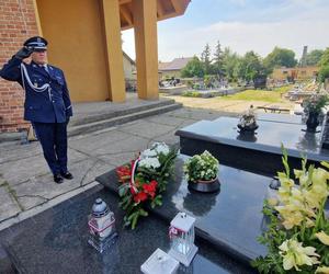 Rocznica śmiertelnego wypadku policjanta z Pabianic. Jakub Opieczyński zginął na służbie [ZDJĘCIA]