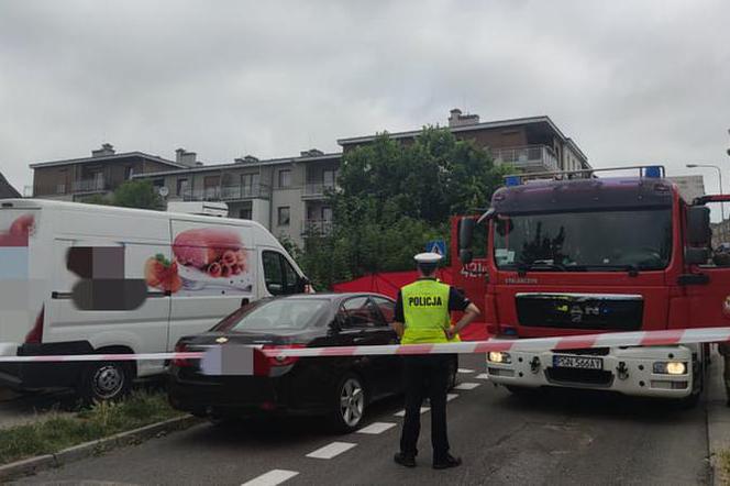 Tragiczny wypadek na ulicy Żuławy w Gnieźnie