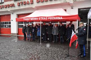 Przekazanie samochodów pożarniczych dla PSP w Iławie oraz OSP Iława, OSP Gromoty
