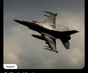 Wojna w Ukrainie. F-16 