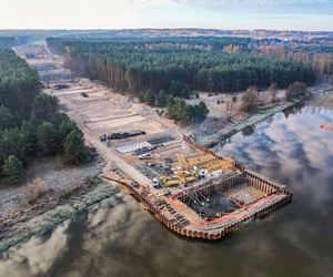 Nowy most na odcinku S19 Malewice-Chlebczyn (końcówka 2024 r.)