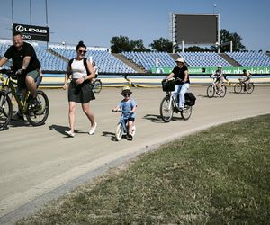 Rowerowa stolica Polski na stadionie 