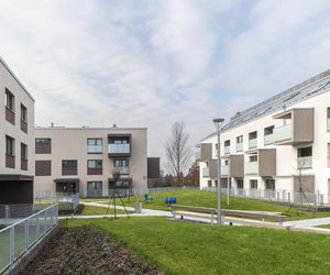 Życie w Architekturze 2025. Zespół zabudowy mieszkaniowej z usługami - BRZEZINY RESIDENCE. Firma Projektowa Akcent Spółka z ograniczoną odpowiedzialnością